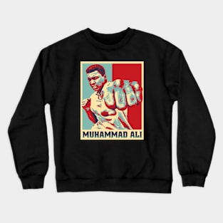 Muhammad ALi The Heroes Crewneck Sweatshirt